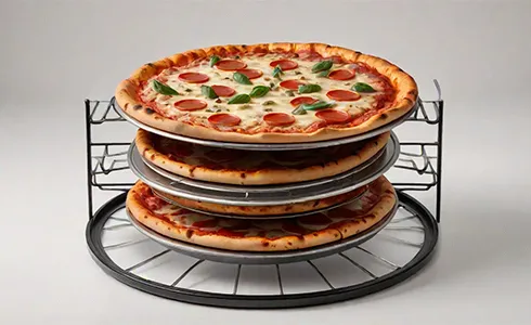 Pizza Pan Racks and Dough Box Racks