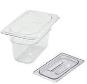 Plastic Food Pans, Drain Trays, and Lids